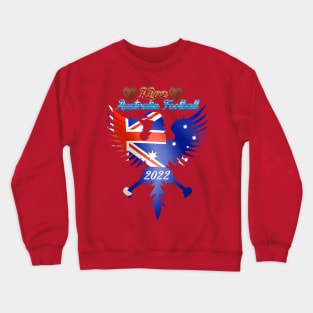 I Love Australia Football 2022 Crewneck Sweatshirt